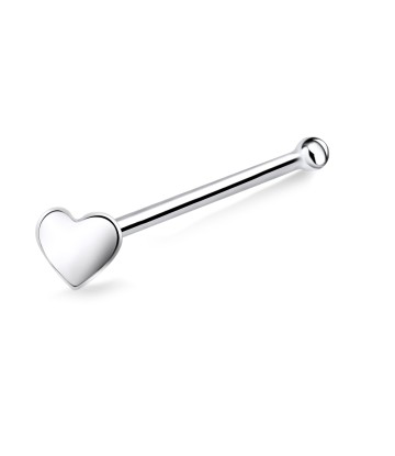 Heart Bone Nose Stud NSKD-836